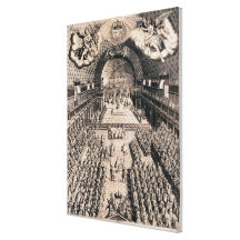 The Estates General at the Theatre Bourbon Stretched Canvas Prints