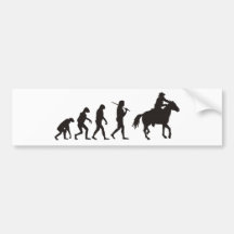 The Evolution Of Cowboy Bumper Sticker