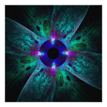 The Eye Abstract Art Announcement