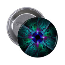 The Eye Abstract Art Button (round)