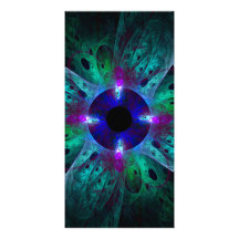 The Eye Abstract Art Photo Card