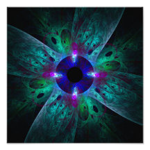 The Eye Abstract Art Photo Print