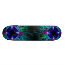 The Eye Abstract Art Skateboard