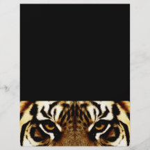 The Eyes of a Tiger Personalised Flyer