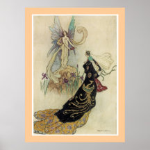 The Fairy There Welcomed Her Majesty Posters