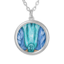 The Fall of Icarus (naive expressionism) Pendants