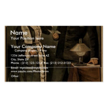The False Friend, Union Square Theatre Retro Theat Business Card