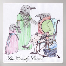 The Family Corvid Poster