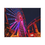 'The Ferris Wheel' on Canvas Stretched Canvas Prints