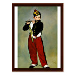 The Fifer By Manet Edouard Postcards