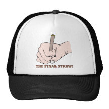 The Final Straw Mesh Hat