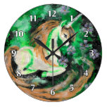 The Finger Painted Unicorn Wallclock