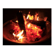 The Fire Pit Post Card