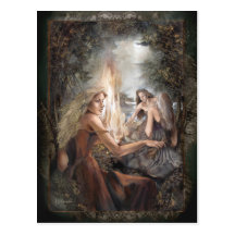 "The Fire" Postcards