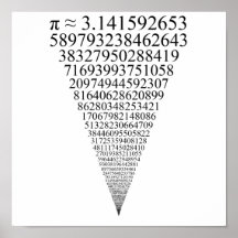 The First Thousand Digits of Pi (looks infinite) Print