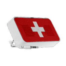 The Flag of Switzerland Portable Speaker