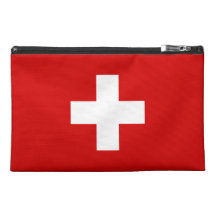 The Flag of Switzerland Travel Accessory Bags