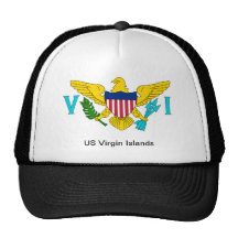 The Flag of the US Virgin Islands Trucker Hats