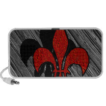 The Fleur-de-Lis iPod Speakers