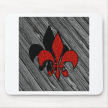 The Fleur-de-Lis Mouse Pad