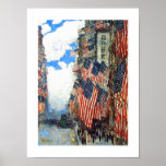 "The Fourth of July", c.1916. Fine Art Poster