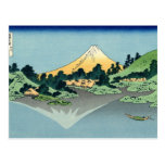 The Fuji reflects in Lake Kawaguchi Postcards