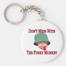 The Funky Monkey Key Chains