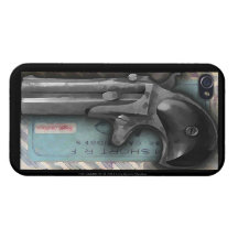 The Gambler - Remington Over Under Derringer Case For iPhone 4
