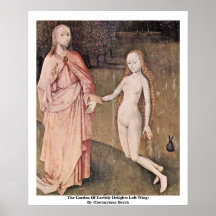 The Garden Of Earthly Delights: By Hieronymus Poster