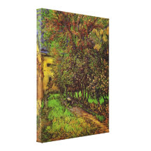 The Garden of Saint-Paul Hospital by van Gogh Canvas Prints