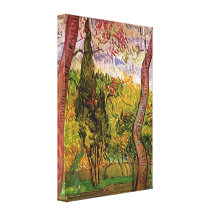 The Garden of Saint-Paul Hospital by van Gogh Canvas Prints