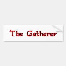 The Gatherer Autoaufkleber