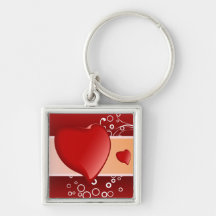 The Gift of a Heart Keychain