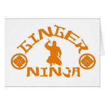 The Ginger Ninja Greeting Cards