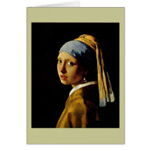 The Girl with a Turban/Girl with the Pearl Earring Card