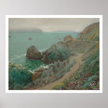 The Golden Gate from Ocean Cliff (1154) Posters