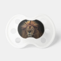 The golden lion pacifiers