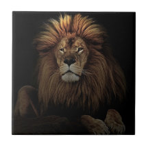 The golden lion tiles
