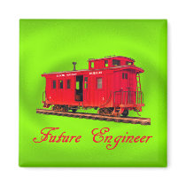 THE GOSPEL TRAIN-MAGNET-WITH SONG LYRICS magnets
