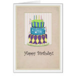 The Grand Cake Birthday Card