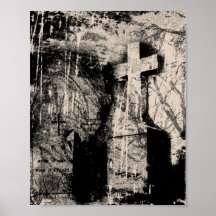 THE GRAVEYARD POSTER PRINT BY:PSYCHOKILLER138