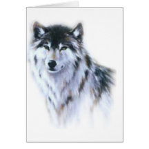 The great fierce wolf in all glory cards