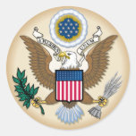 The Great Seal Round Sticker