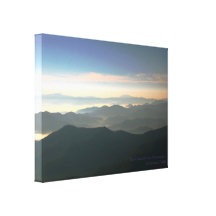 The Great Smoky Mountains Stretched Canvas Print