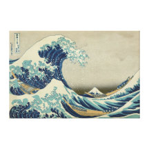 The Great Wave Canvas Canvas Prints