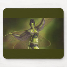 The Green Fairy Mousepad