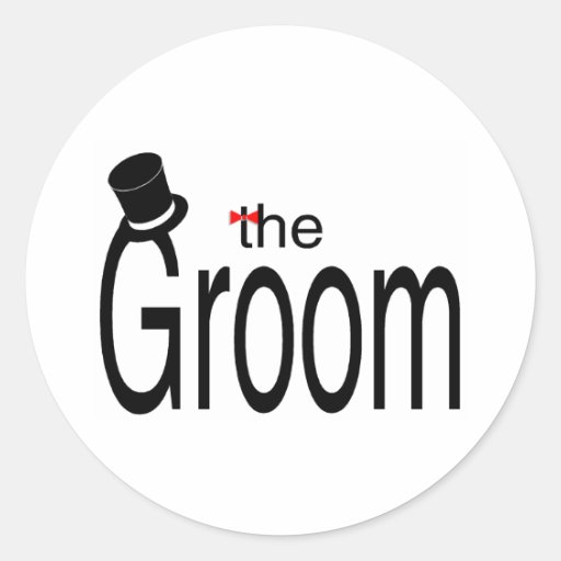 The Groom Sticker