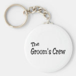 The Grooms Crew (Black) Key Chain