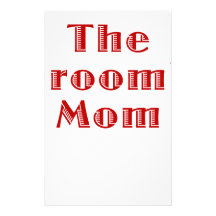 The Grooms Mum Customized Stationery