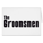 The Groomsmen (Mafia) Card